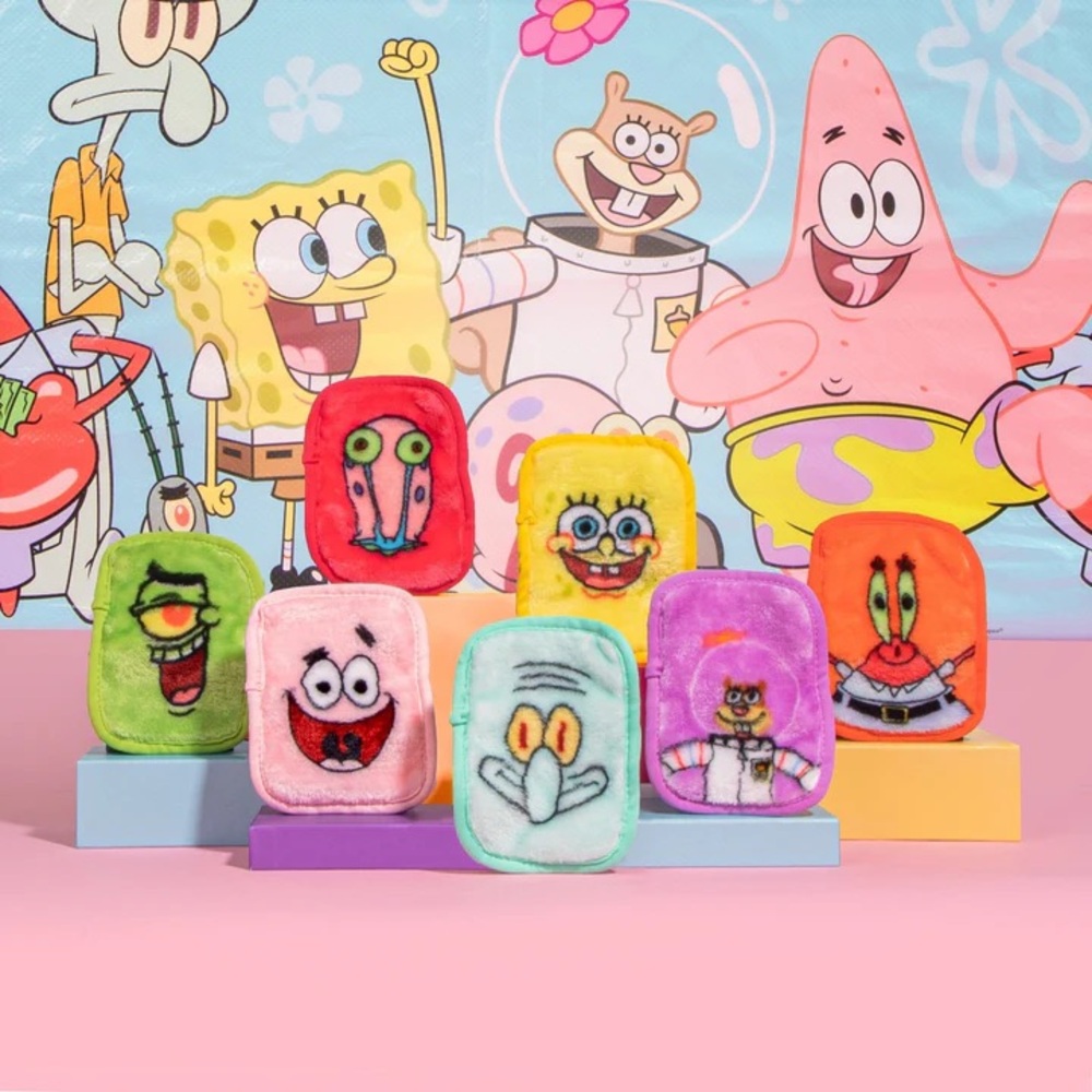 THE ORIGINAL MAKEUP ERASER SPONGEBOB 7-DAY SET